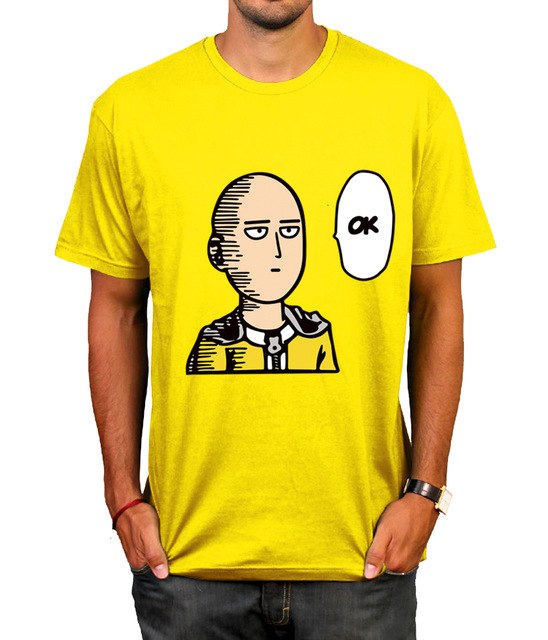 One Punch Man Printed T shirt