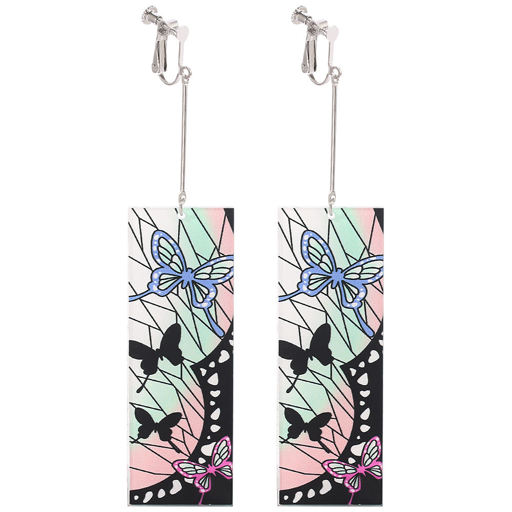 Demon Slayer Creative Earrings