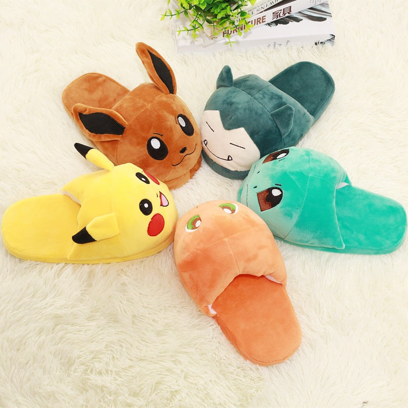 Pokemon Plush Slippers