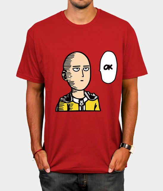 One Punch Man Printed T shirt