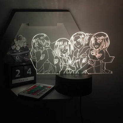 Attack on Titan 3D LED Light