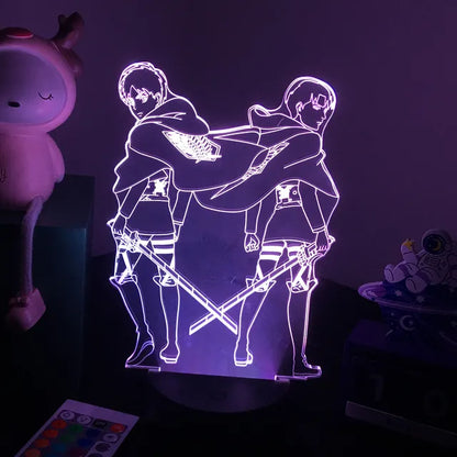 Attack on Titan 3D LED Light