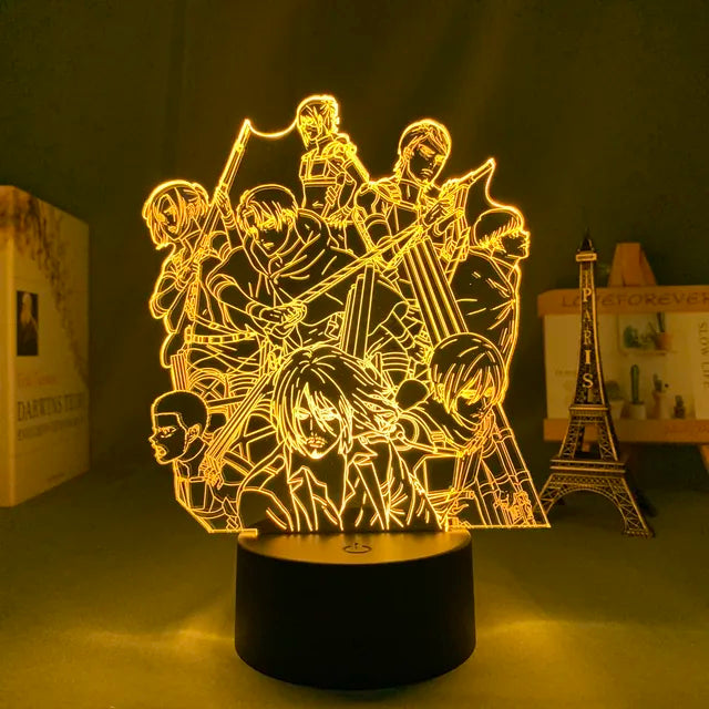 Attack on Titan 3D LED Light