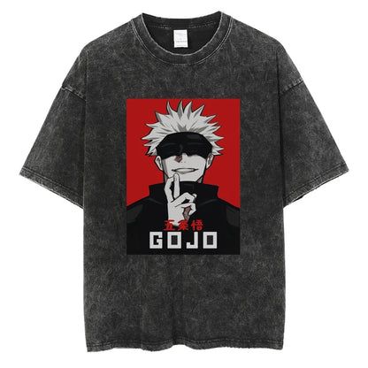 Vintage Washed Jujutsu T Shirt