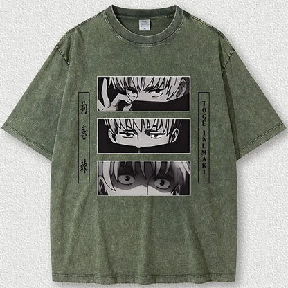 Vintage Washed Jujutsu T Shirt