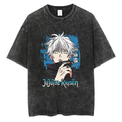 Vintage Washed Jujutsu T Shirt