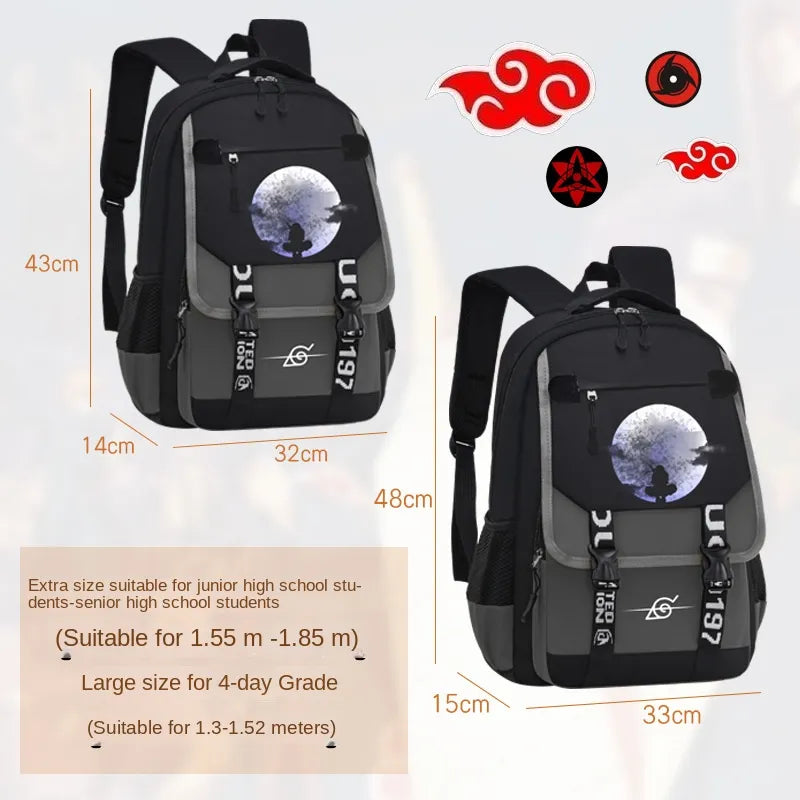 3pc Naruto Backpack