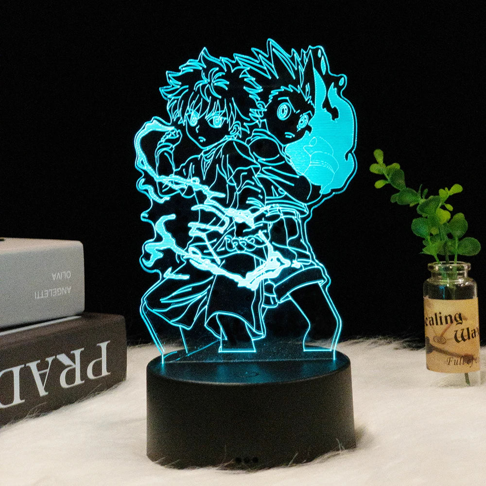 Hunter X Hunter 3D LED Lamp