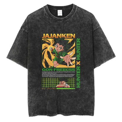 Vintage Washed Hunter x Hunter T Shirt