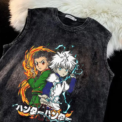 Vintage Washed Hunter x Hunter T Shirt