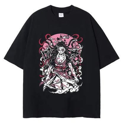 Vintage Washed Demon Slayer T Shirt