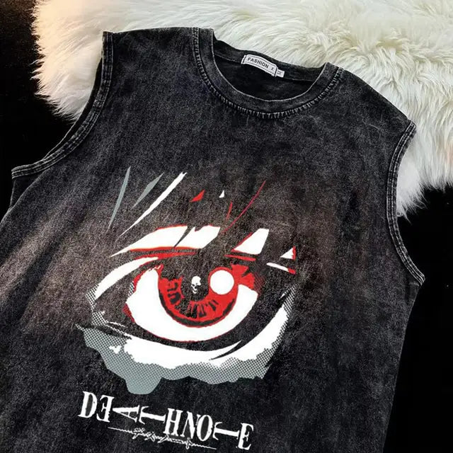 Vintage Washed Death Note Tshirt