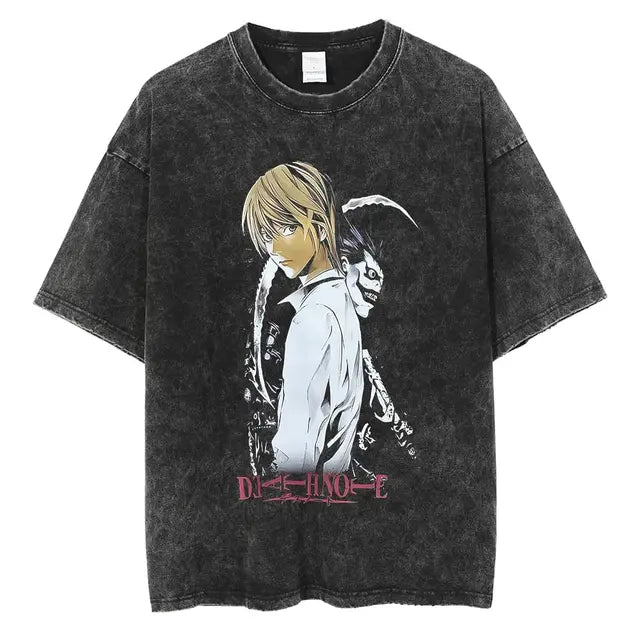 Vintage Washed Death Note Tshirt