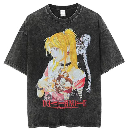 Vintage Washed Death Note Tshirt