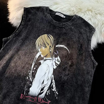 Vintage Washed Death Note Tshirt