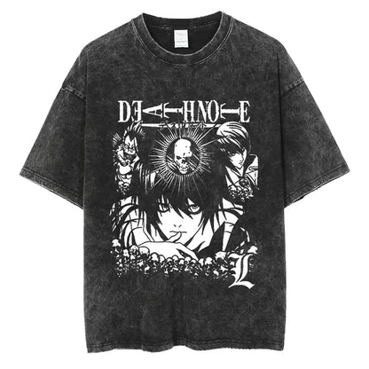 Vintage Washed Death Note Tshirt