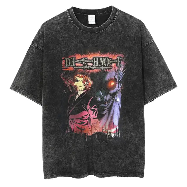 Vintage Washed Death Note Tshirt