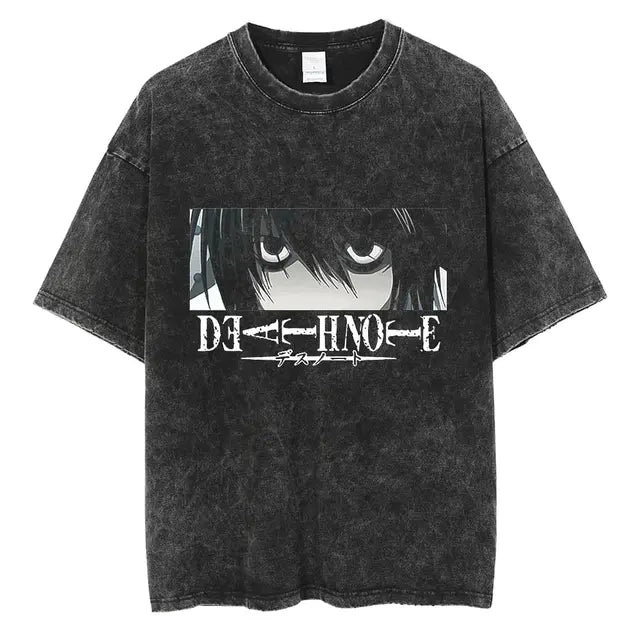 Vintage Washed Death Note Tshirt