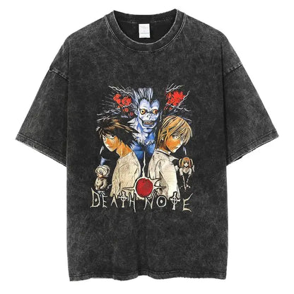 Vintage Washed Death Note Tshirt