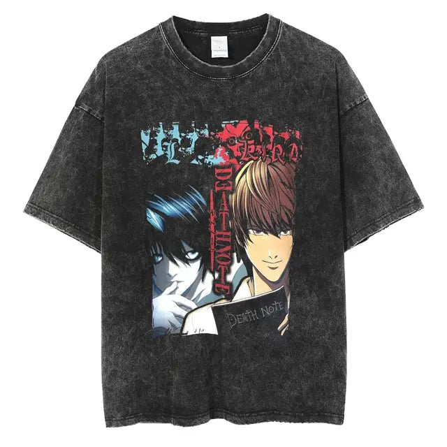 Vintage Washed Death Note Tshirt