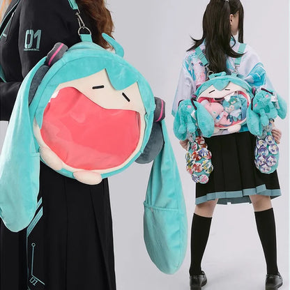 Hatsune Miku Plush Backpack