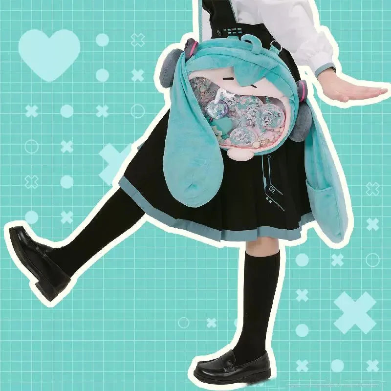 Hatsune Miku Plush Backpack