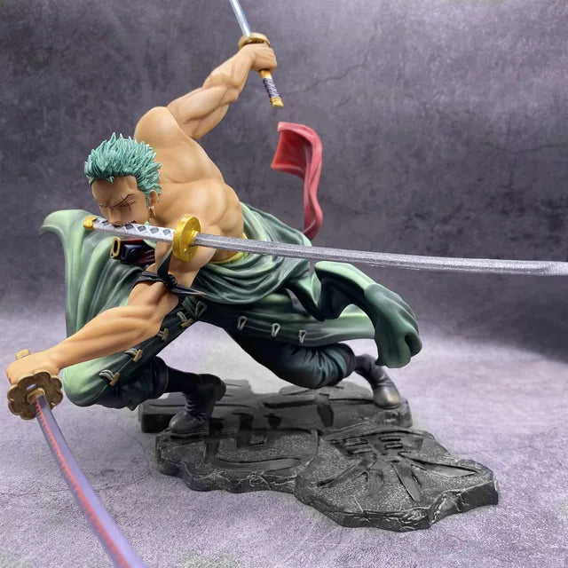 10cm Zoro Three-Blade Figure