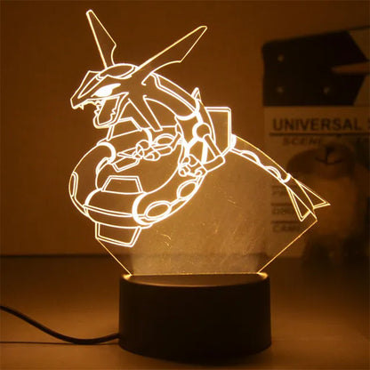 Warm Pokemon Led 3D Night Light