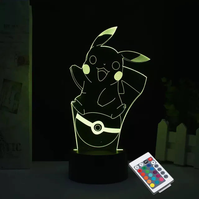 Pokemon 3D LED Light