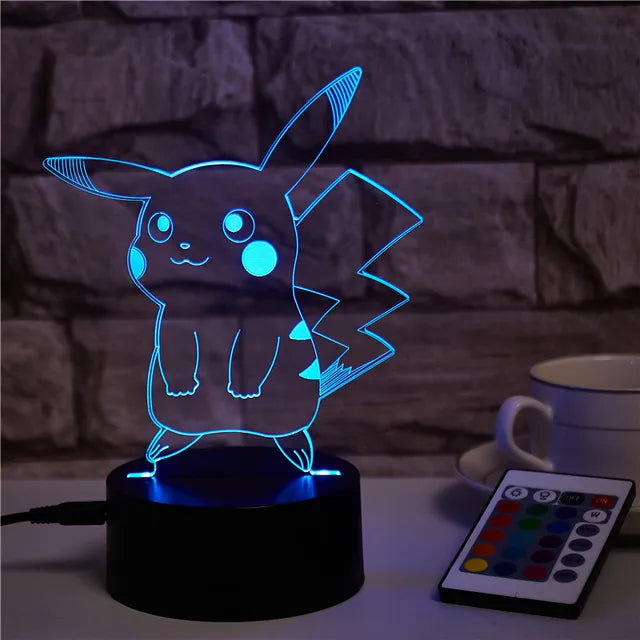 Pokemon 3D LED Light