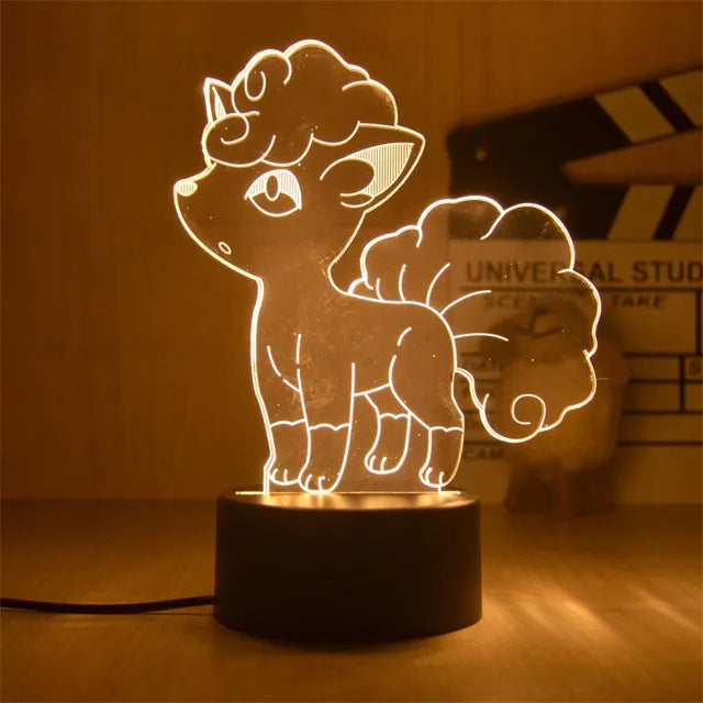 Warm Pokemon Led 3D Night Light