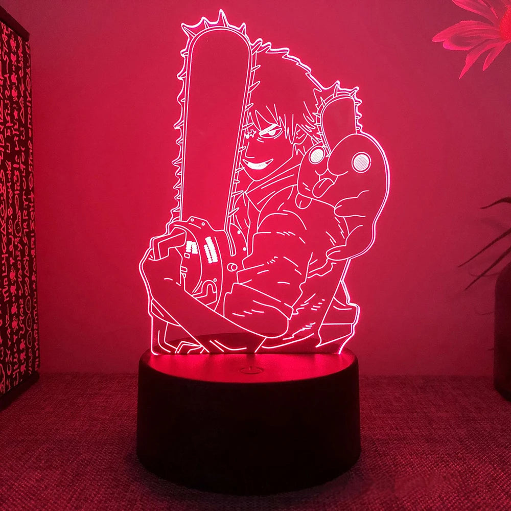 Chainsaw Man LED Light