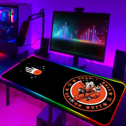 LED Dragonball Z Computer Mat