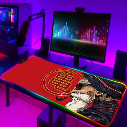 LED Dragonball Z Computer Mat