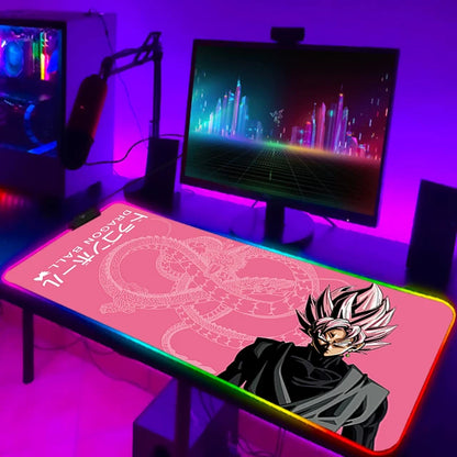 LED Dragonball Z Computer Mat