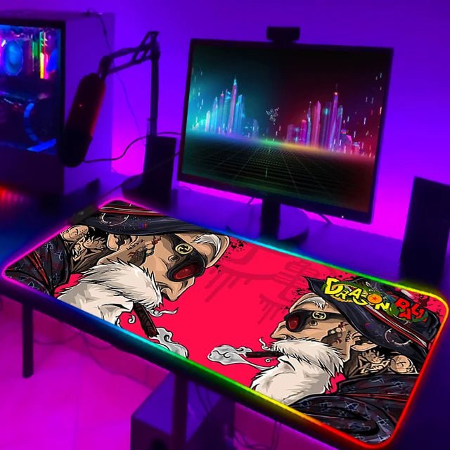 LED Dragonball Z Computer Mat