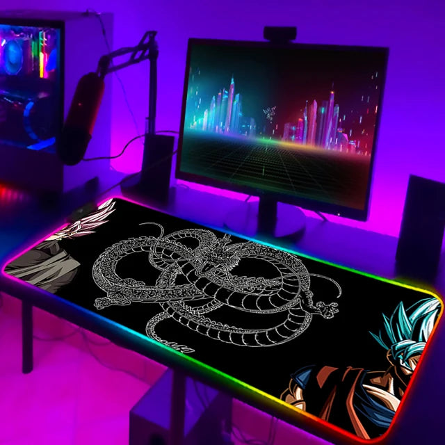 LED Dragonball Z Computer Mat