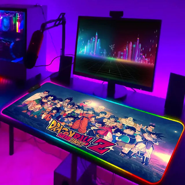 LED Dragonball Z Computer Mat