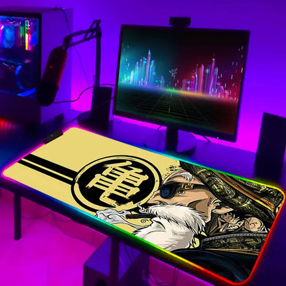 LED Dragonball Z Computer Mat