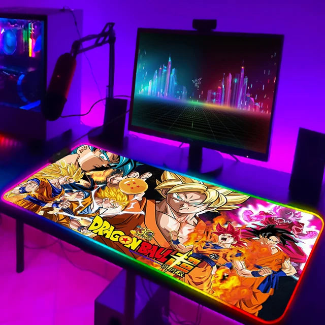 LED Dragonball Z Computer Mat