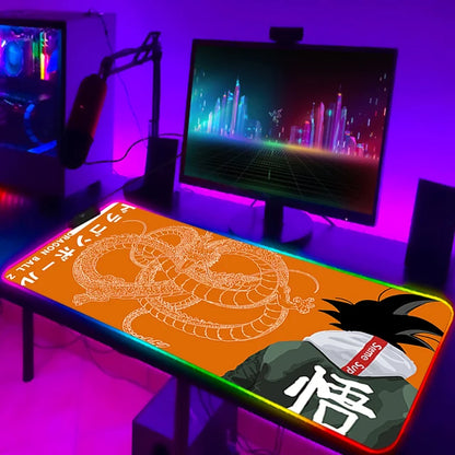 LED Dragonball Z Computer Mat