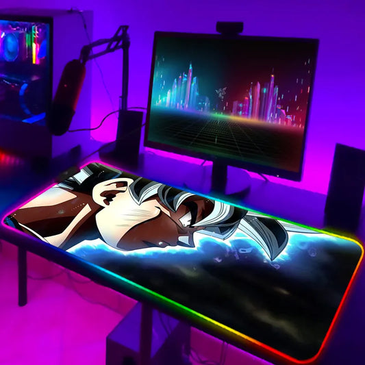 LED Dragonball Z Computer Mat