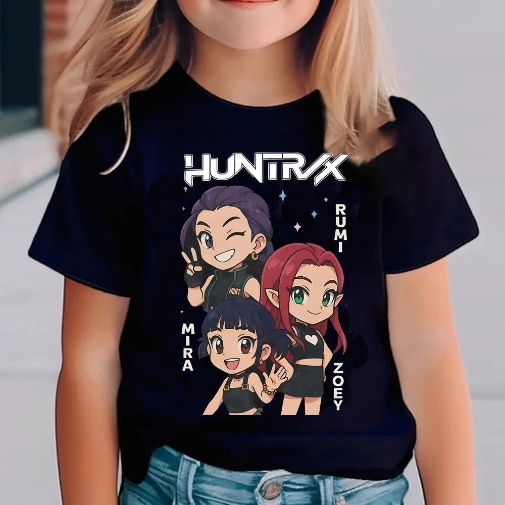 Huntrix Kids Tshirt (check sizing)