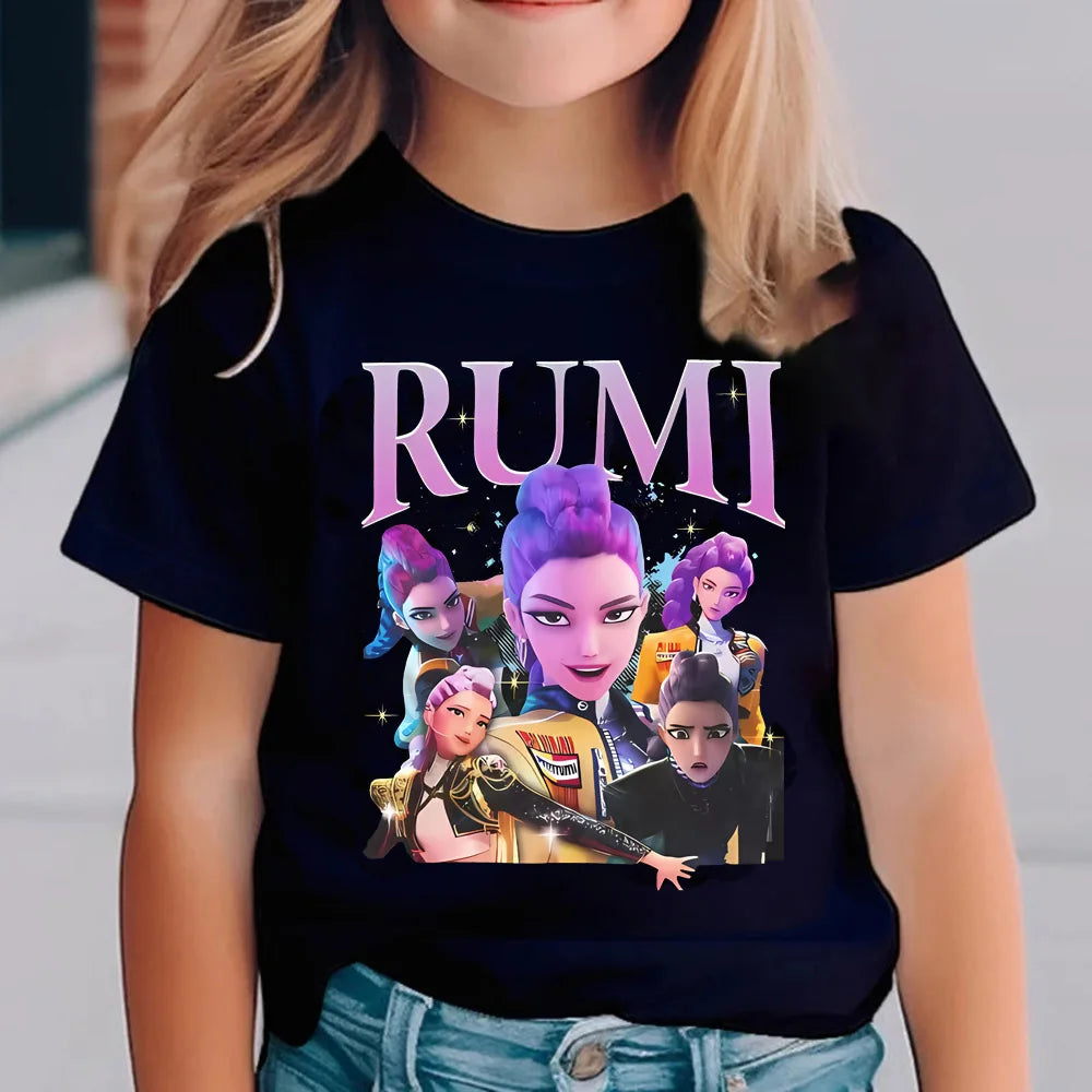 Huntrix Kids Tshirt (check sizing)