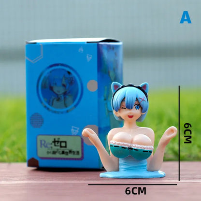 Shaking Chest Girls Car Dashboard Toy
