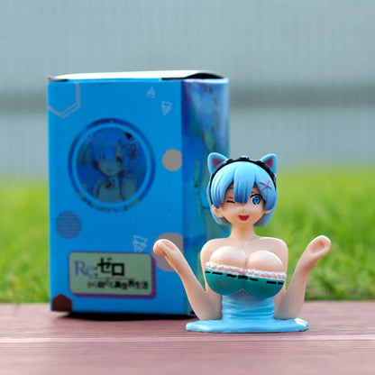 Shaking Chest Girls Car Dashboard Toy