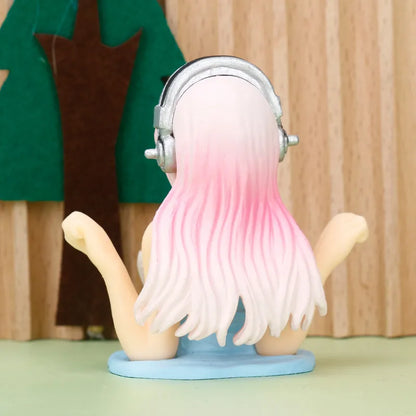 Shaking Chest Girls Car Dashboard Toy